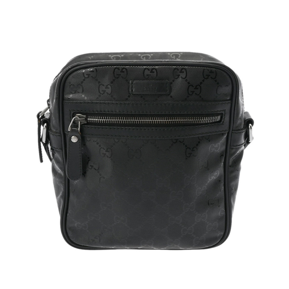 GUCCI GG Imprime Black Shoulder Bag